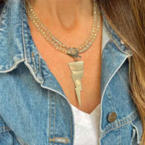 Imagen ilustrativa de Collar Rayo acero